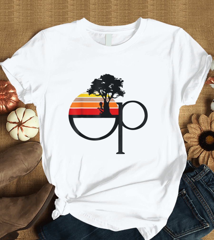 Ocean Pacific Vintage 80s Surfwear Sunset Logo T-Shirt