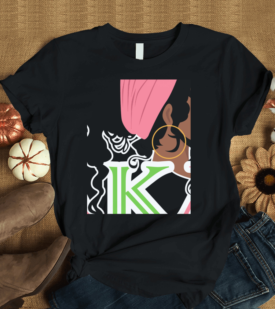 AKA Sorority Alpha Kappa Pretty Girl T-Shirt