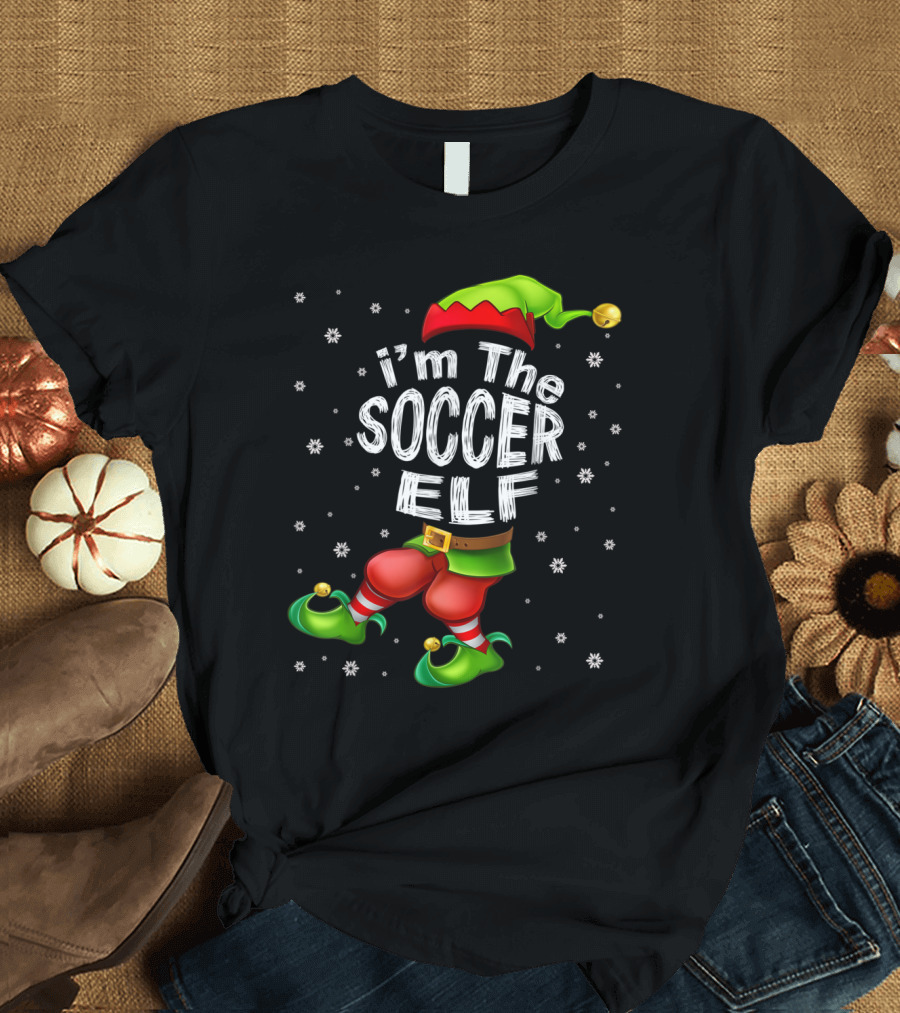 I'm The Soccer Elf Family Group Match T-Shirt
