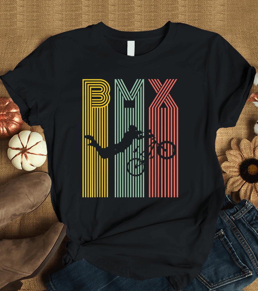 BMX Vintage Bike Stunt Racing Bicycle T-Shirt