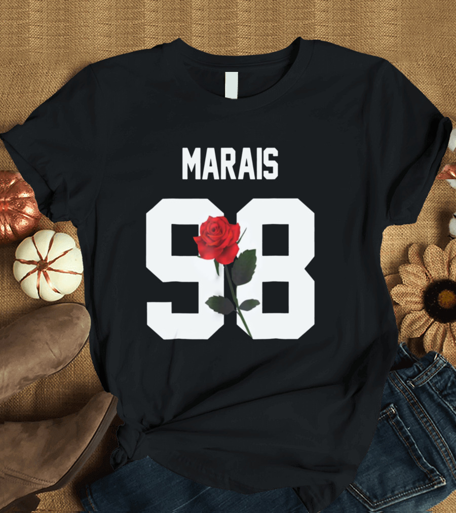 Marais 98 Red Rose Fans Merchandise T-Shirt