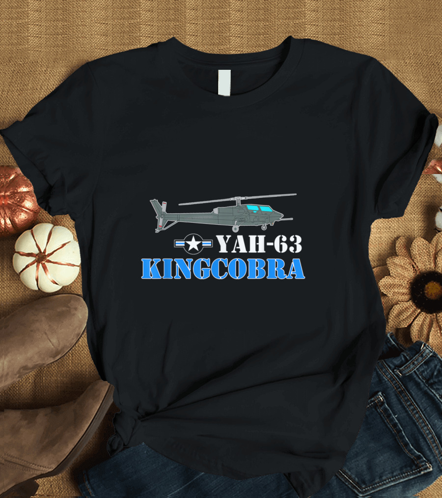 YAH-63 Kingcobra Proud Air Force Helicopter Airplane T-Shirt