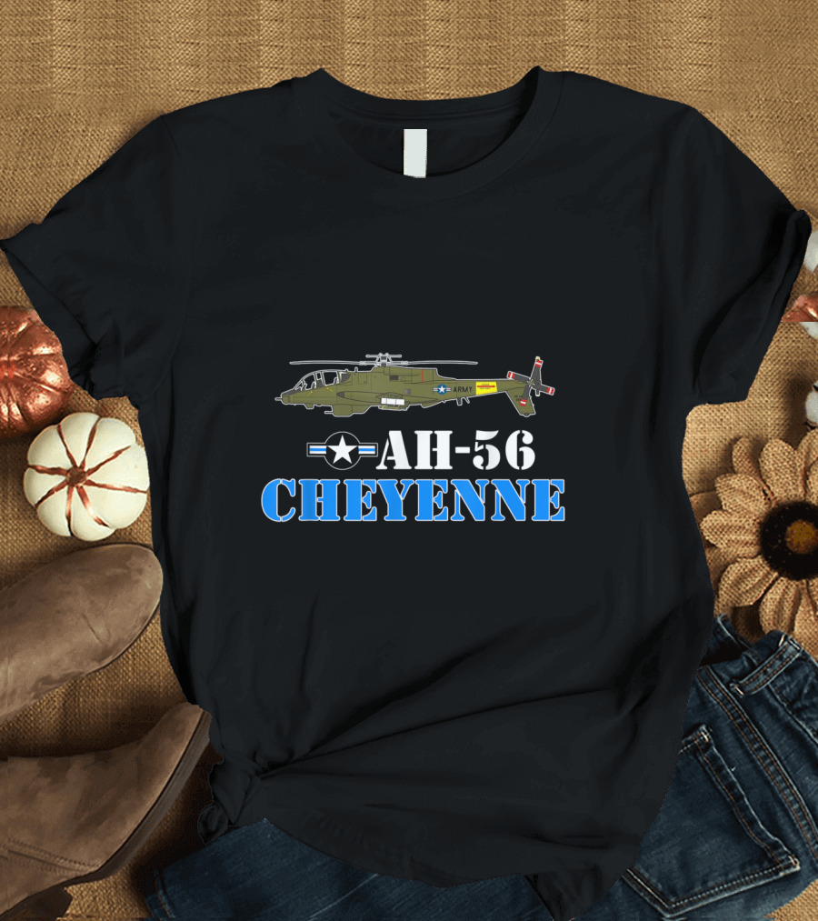 AH-56 Cheyenne Army Helicopter T-Shirt