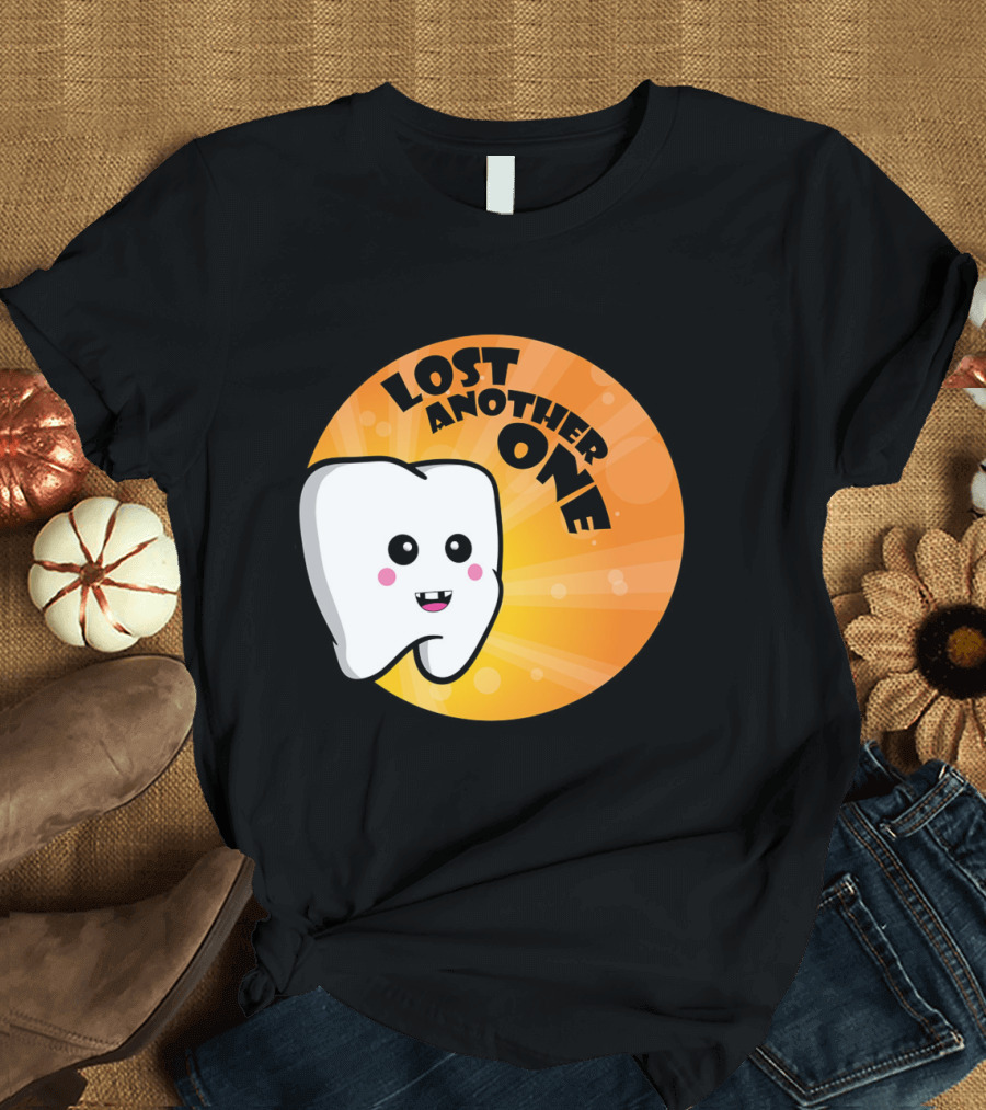 Lost Another One Teeth Cartoon T-Shirt