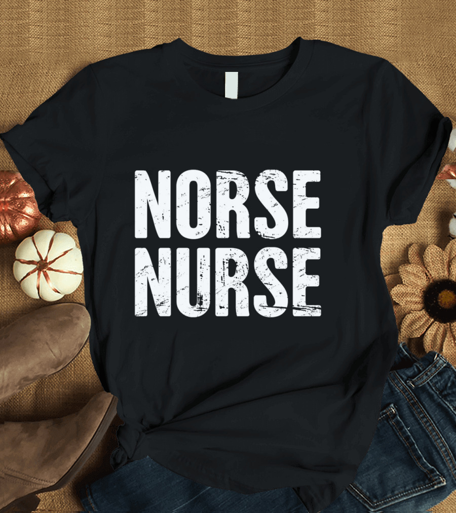 Norse Nurse Viking Heritage Healthcare T-Shirt