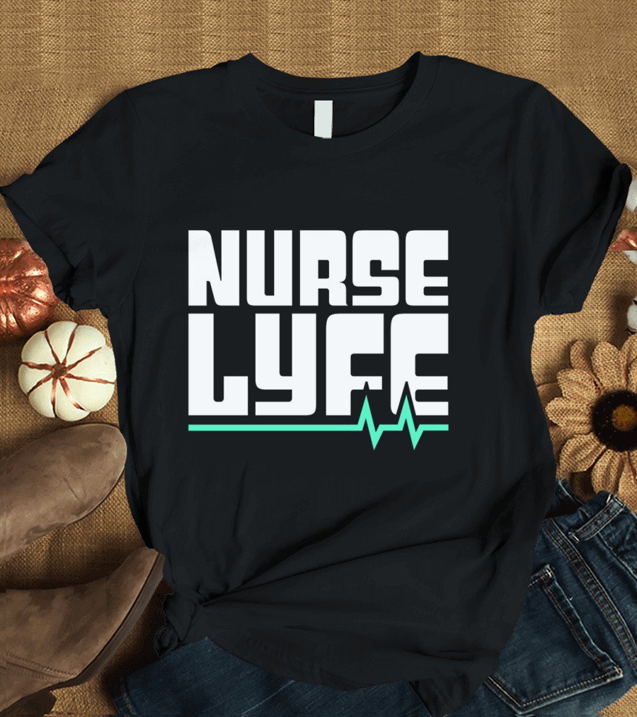Nurse Lyfe Electrocardiogram T-Shirt