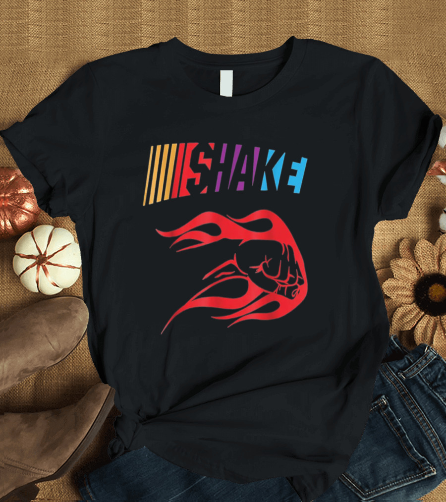 Shake and Bake Racing Fist Flame T-Shirt