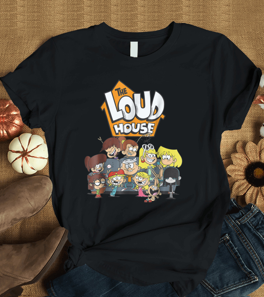 The Loud House Nickelodeon Character Group T-Shirt