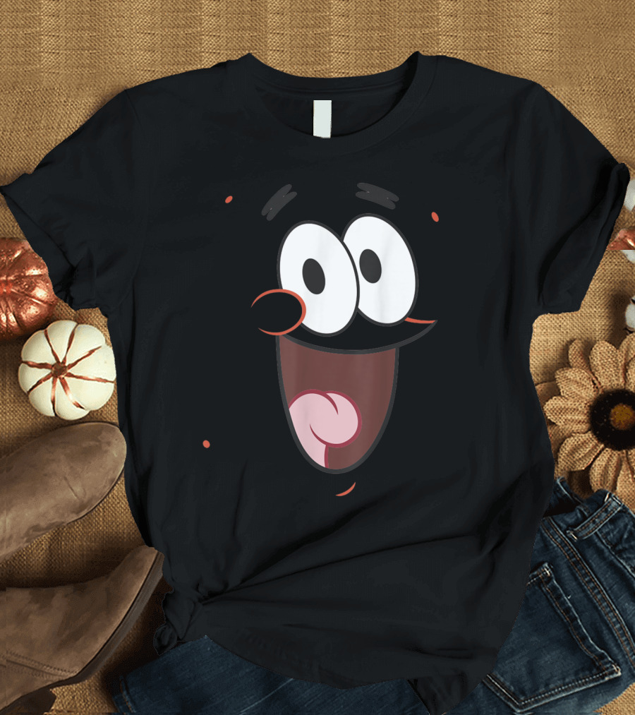 SpongeBob SquarePants Patrick Star Funny Expression Face T-Shirt