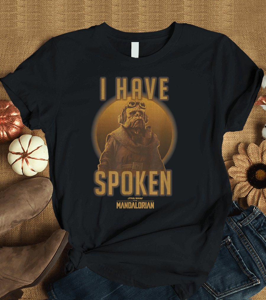 I Have Spoken Kuiil Star Wars The Mandalorian T-Shirt