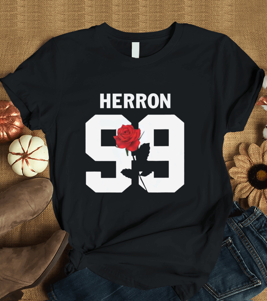 Herron 99 Red Rose Fans Merchandise T-Shirt