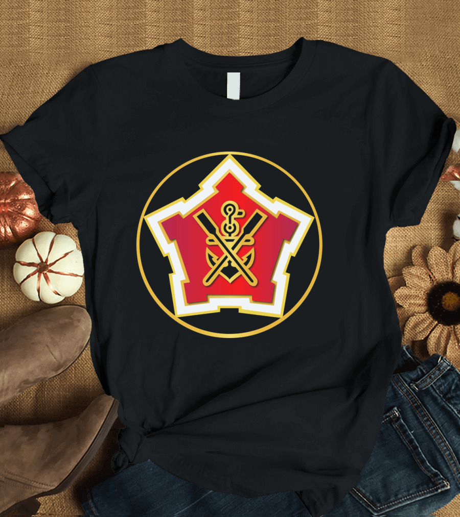 2nd Engineer Battalion Insignia Emblematic T-Shirt