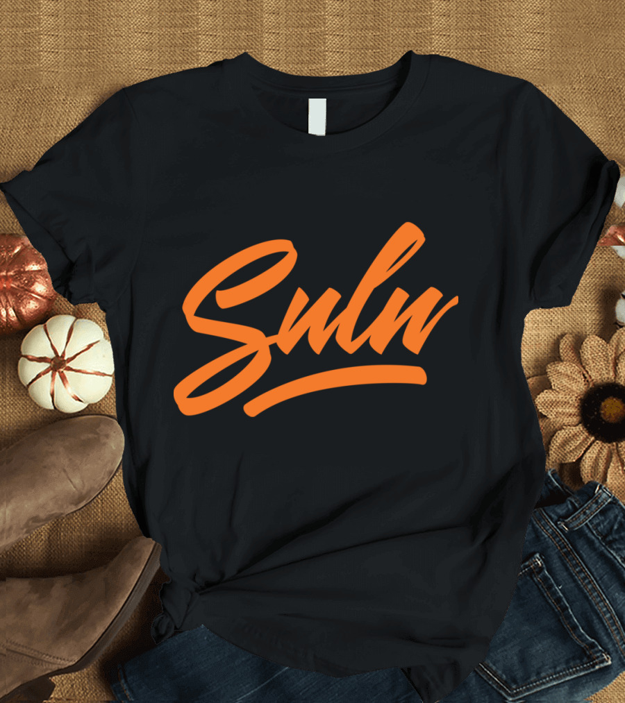 Suln Bold Orange Script T-Shirt