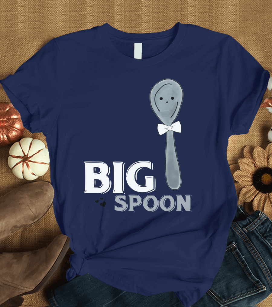 Big Spoon Little Spoon Bowtie MAN T-Shirt
