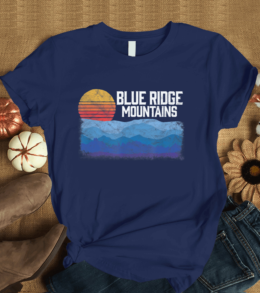 Blue Ridge Mountains Sunset Appalachian T-Shirt