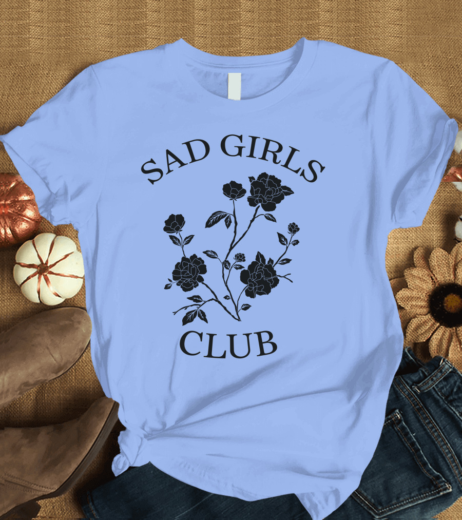 SAD GIRLS CLUB Floral Roses T-Shirt