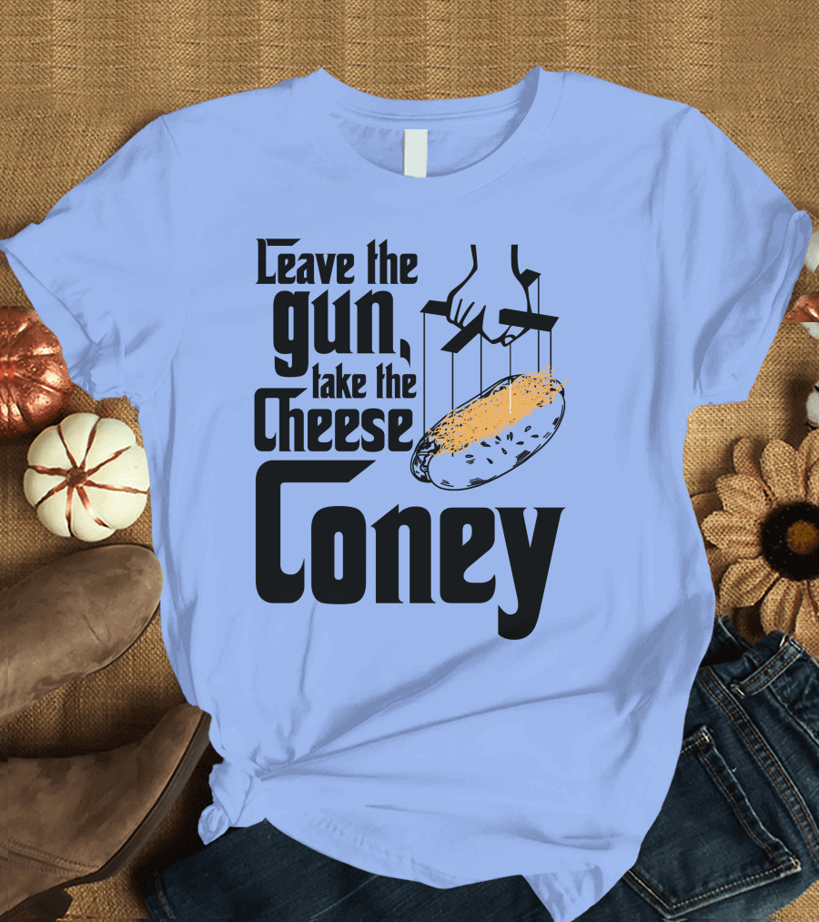 Leave the Gun Take the Cheese Coney Puppet Iconic T-Shirt