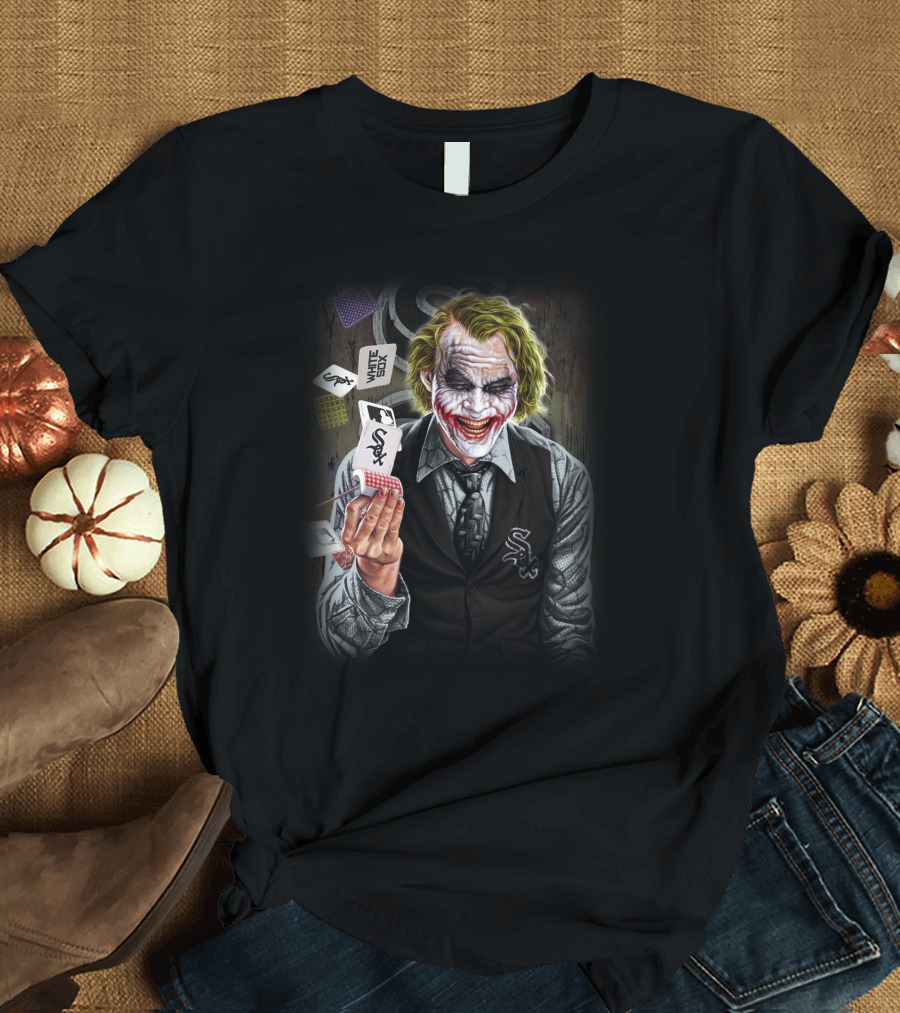 Chicago White Sox Joker Playing Cards T-Shirt
