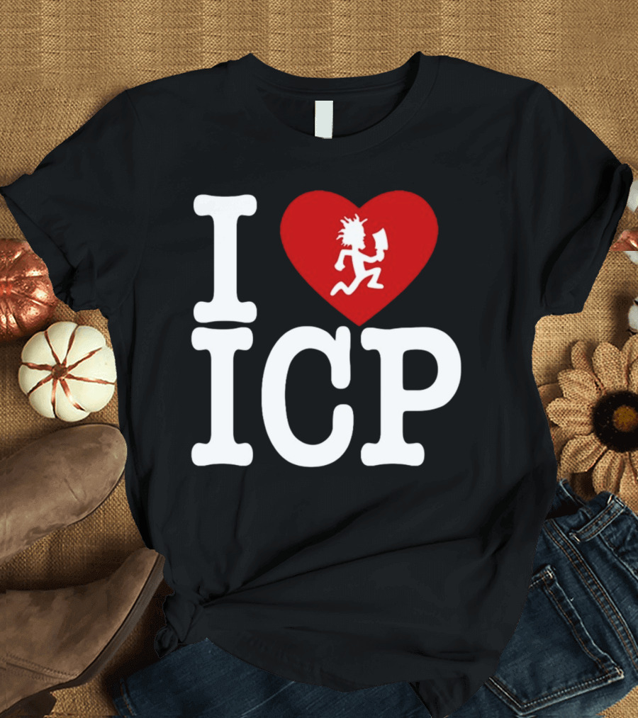 I Heart ICP Hatchetman Red Heart Iconic T-Shirt