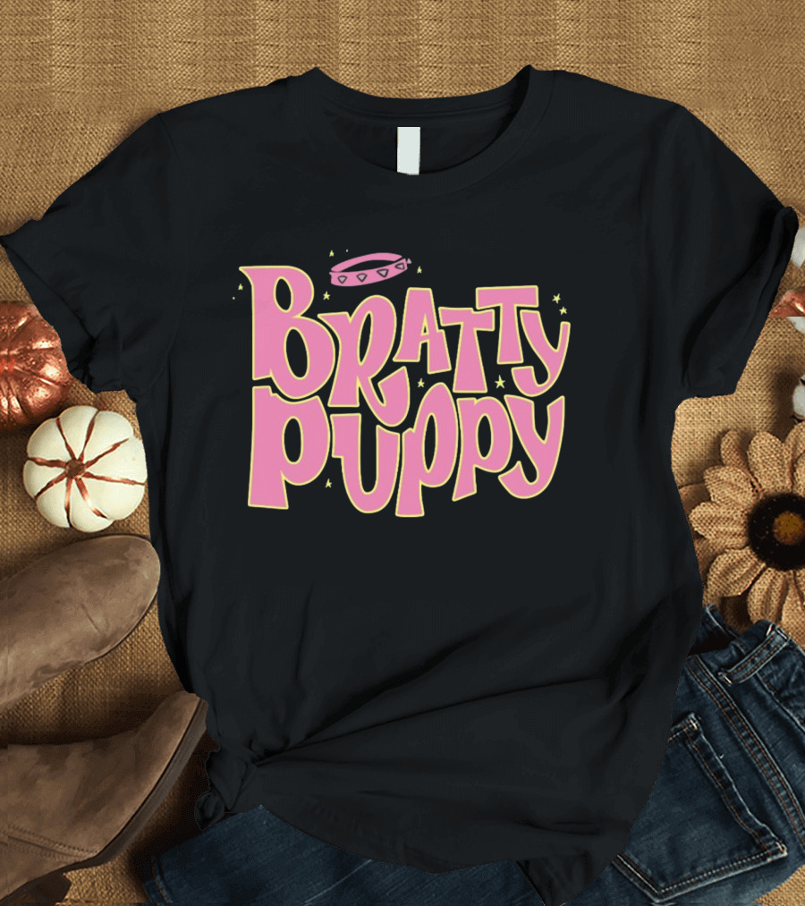 Bratty Puppy Amp Of Watts Safeword Halo Collar T-Shirt