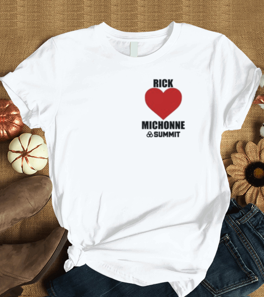 Rick Love Michonne Heart Symbol TWD Summit T-Shirt