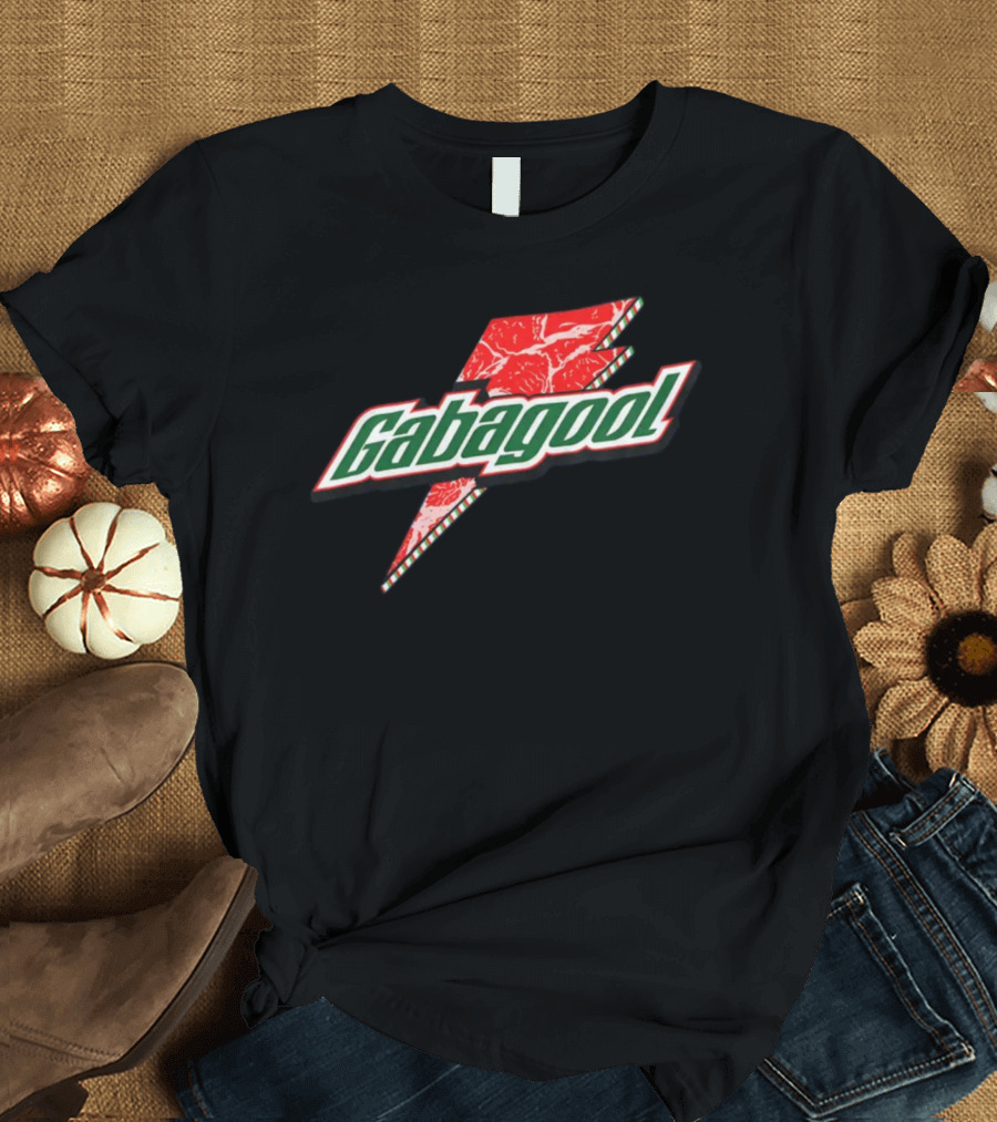 Gabagool Lightning Bolt Meat T-Shirt