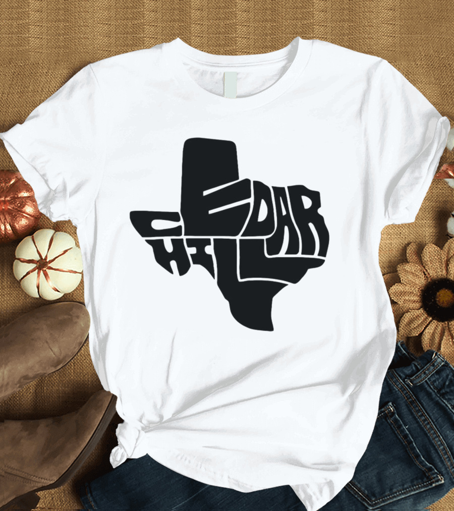 Cedar Hill Texas Map T-Shirt