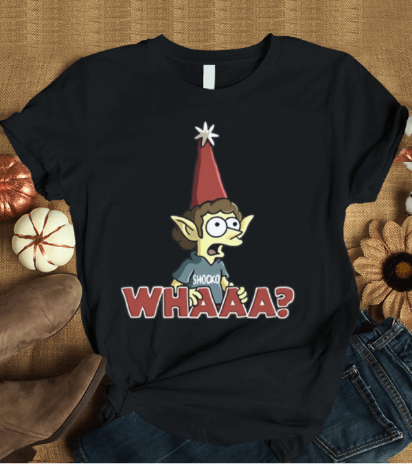 T-Shirt: Disenchantment Shocko Whaaa Elf Character Reaction T-Shirt Disenchantment Shocko Whaaa Elf Character Reaction T-Shirt