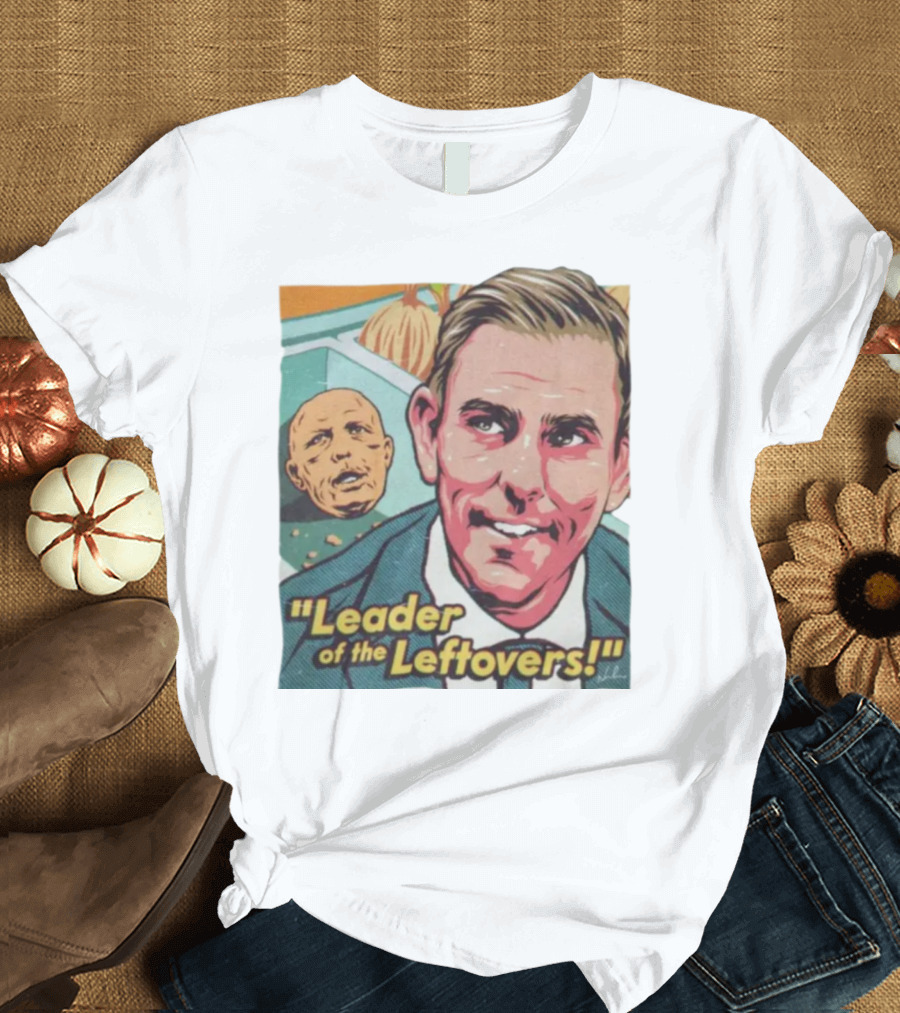 Leader of the Leftovers Nordacious Pop Art Comic T-Shirt