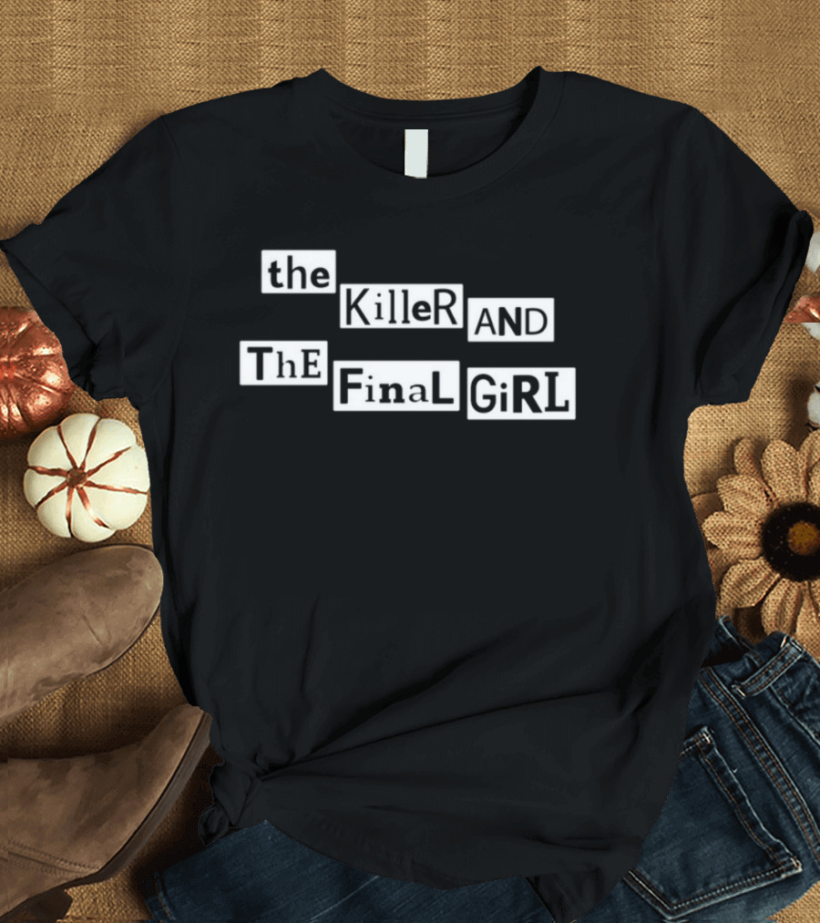 The Killer And The Final Girl Horror Movie T-Shirt