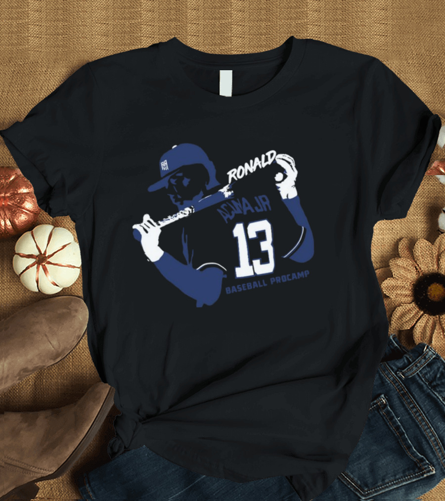 Ronald Acuna Jr 13 Baseball Procamp T-Shirt