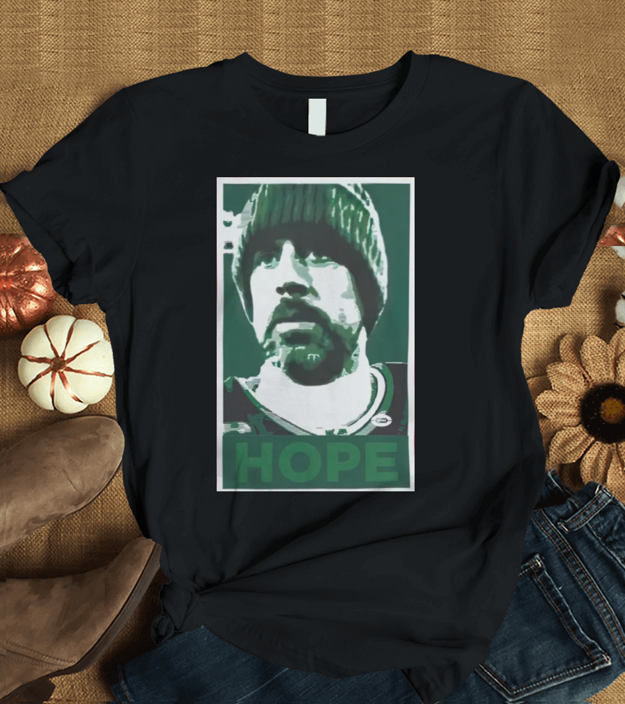 Dan Patrick Merchandise NY Aaron Rodgers Hope Green T-Shirt