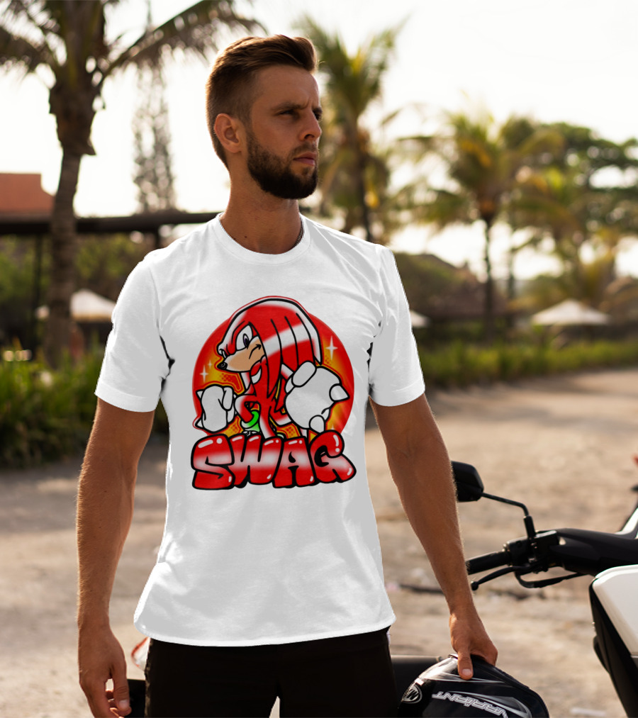 Mamono World Swaggles SWAG Red Character Power T-Shirt