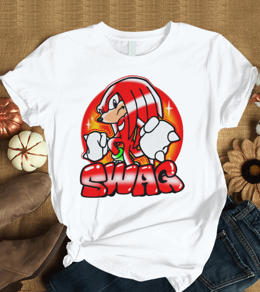 Mamono World Swaggles SWAG Red Character Power T-Shirt