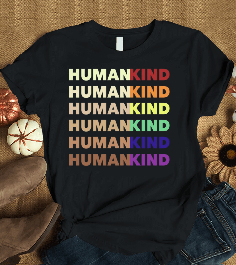HUMANKIND Pride Rainbow Colors Diversity T-Shirt