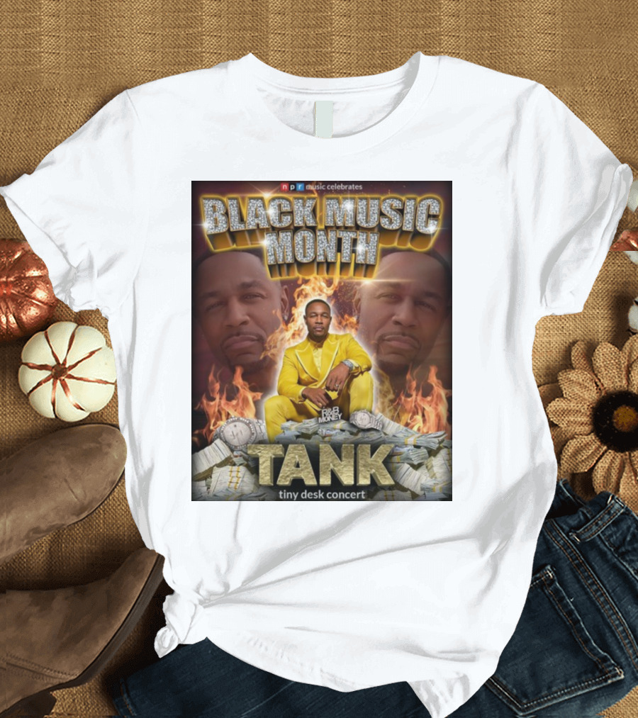 Black Music Month Tank Tiny Desk Concert NPR Music Celebrates T-Shirt