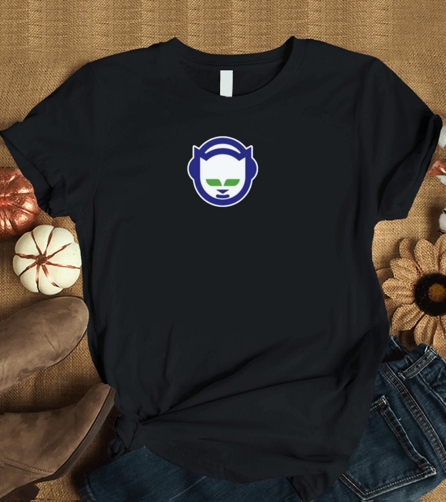 Frank Ocean Napster Cat Logo Emblem T-Shirt