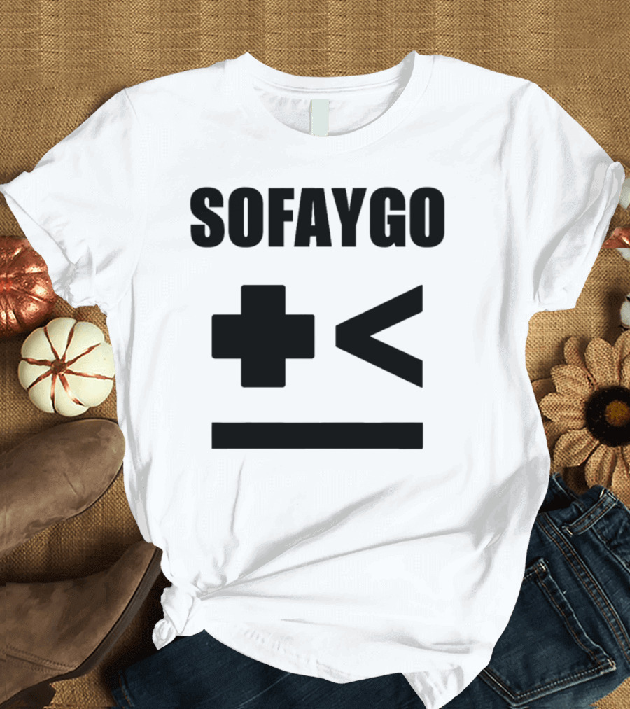 SOFAYGO Impact Plus Minus Less Equal T-Shirt