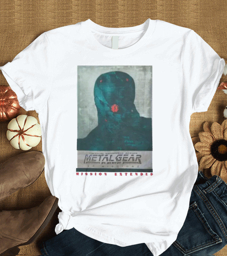 Rebb Tactical Espionage Action Metal Gear VR Missions Mission Extended T-Shirt