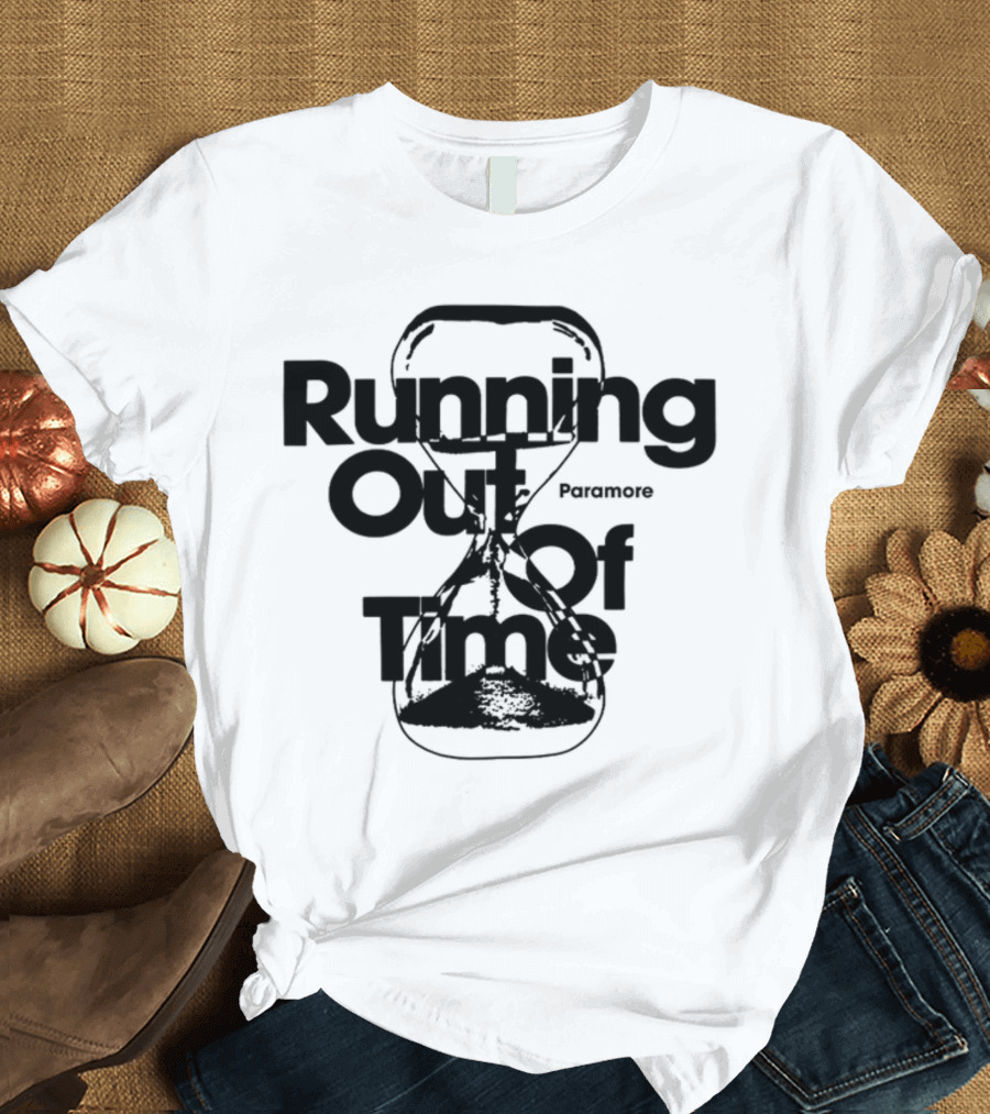 Paramore Running Out Of Time Hourglass T-Shirt