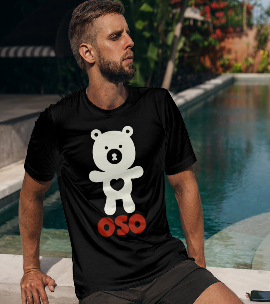 Wicked Naughty Oso Gay Bear Heart T-Shirt