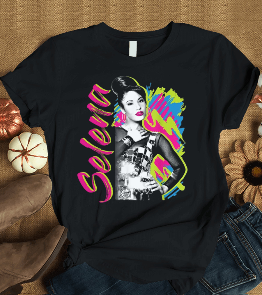 Selena Vibrant Neon T-Shirt