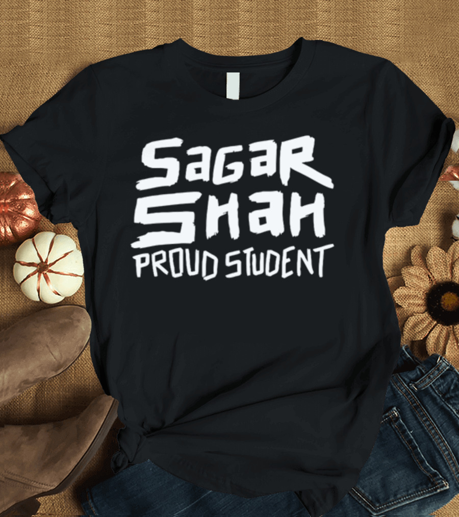 Sagar Shah Proud Student Chess Enthusiast Collection T-Shirt