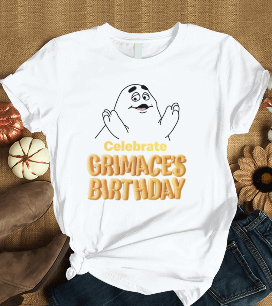 Celebrate Grimace's Birthday T-Shirt
