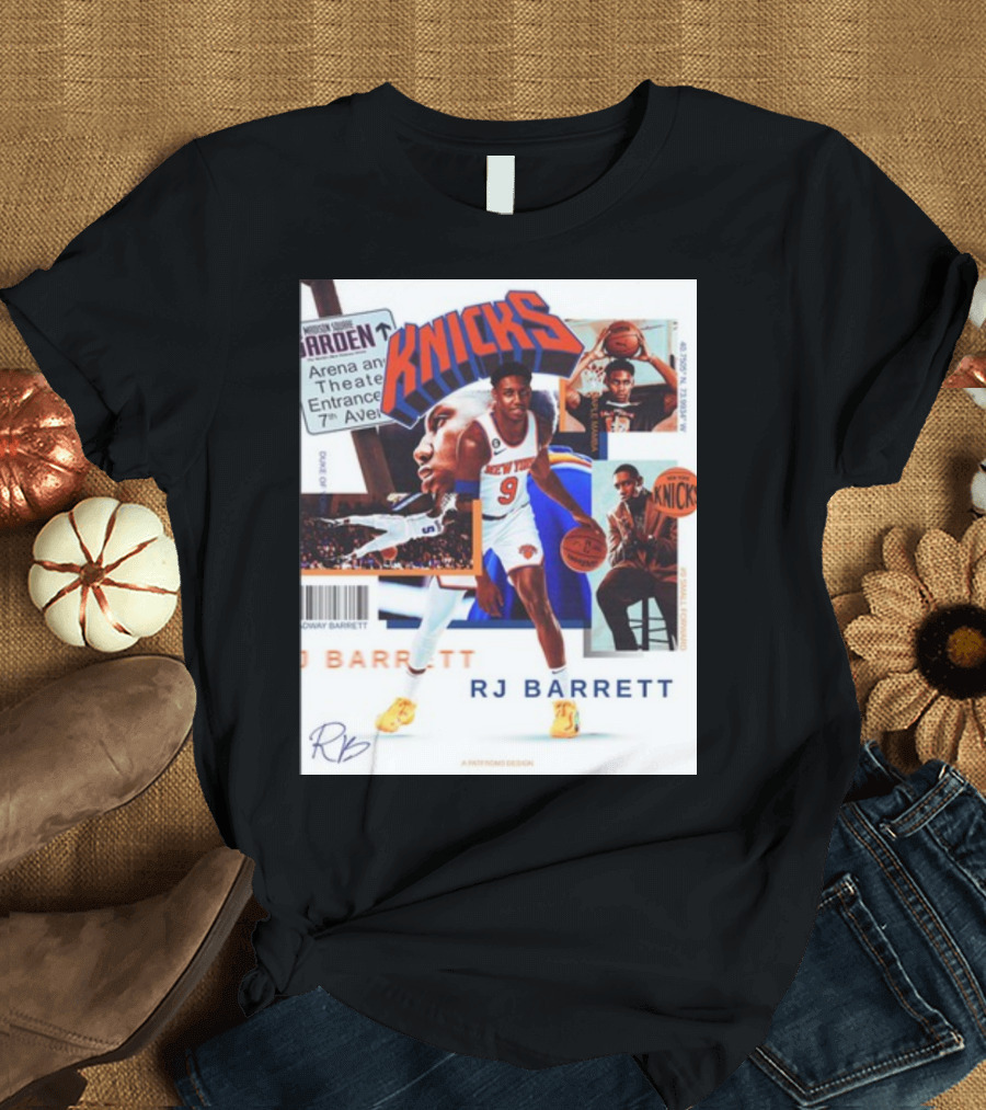 Madison Square Garden Knicks RJ Barrett 9 T-Shirt