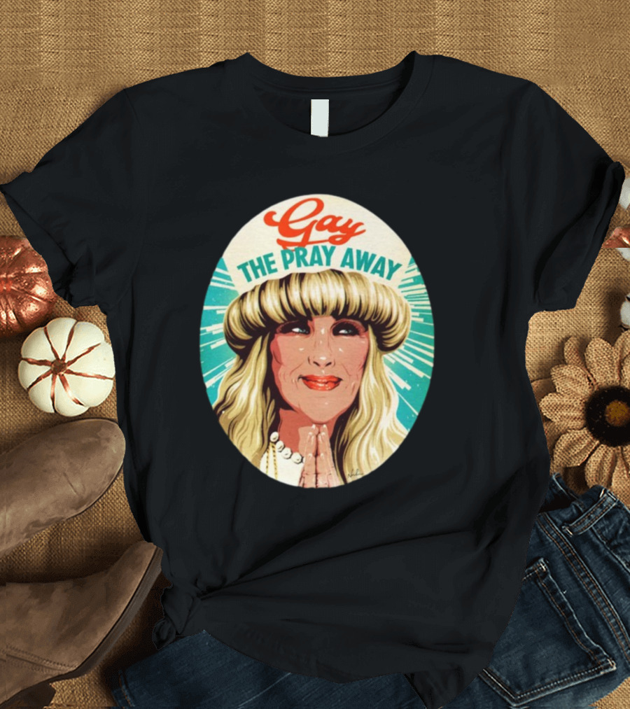 Nordacious Gay The Pray Away Divine Iconic Image T-Shirt