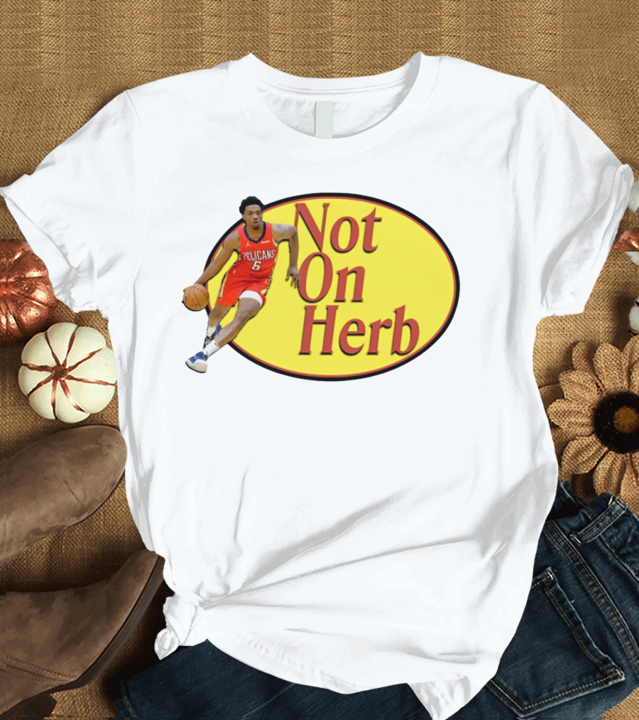 Herb Jones Not On Herb Pelicans Basketball T-Shirt
