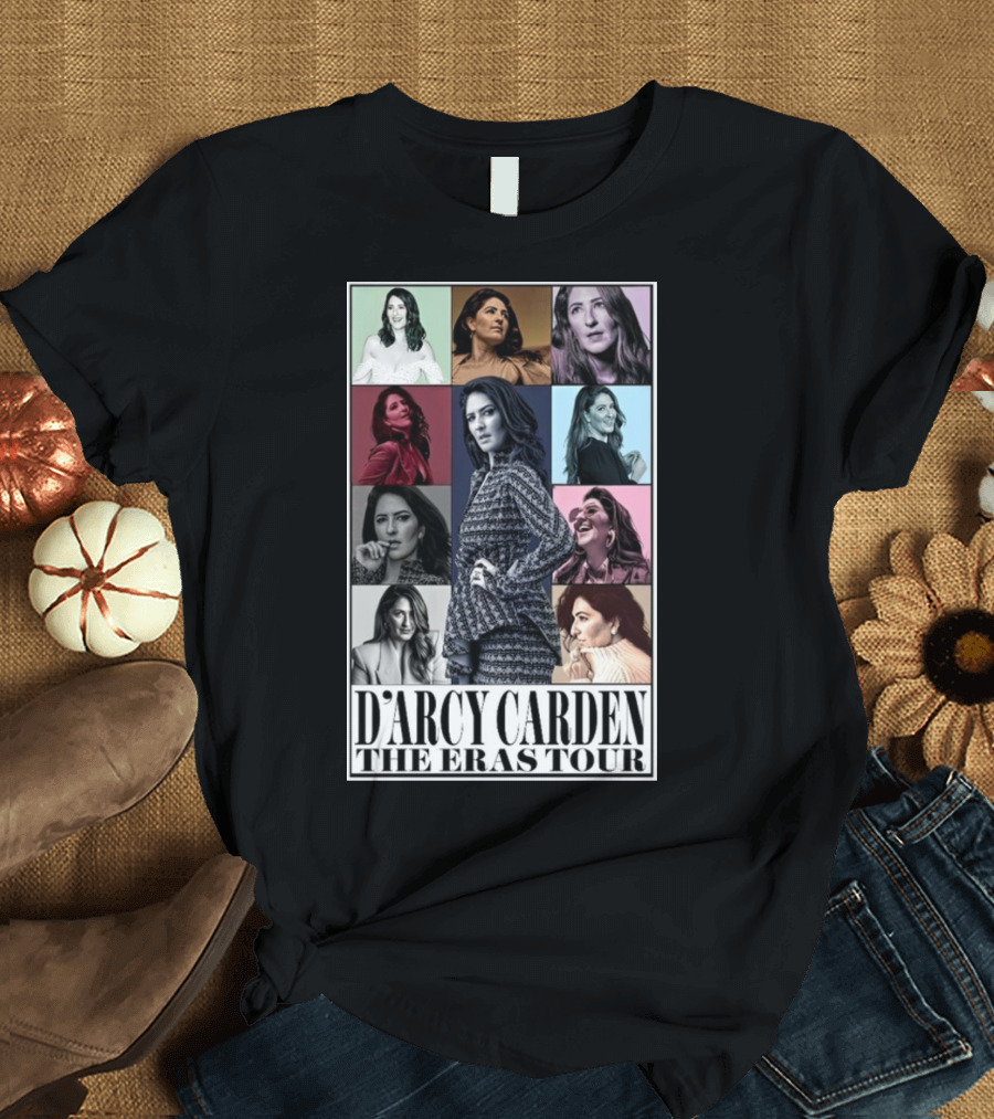 D'Arcy Carden The Eras Tour Multicolor Photo Grid Fashion Montage T-Shirt