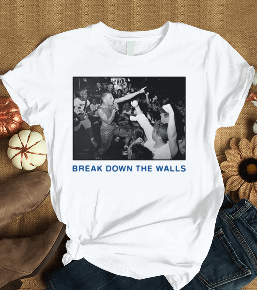 Youth Of Today Break Down The Walls Hardcore Punk Concert Energy T-Shirt