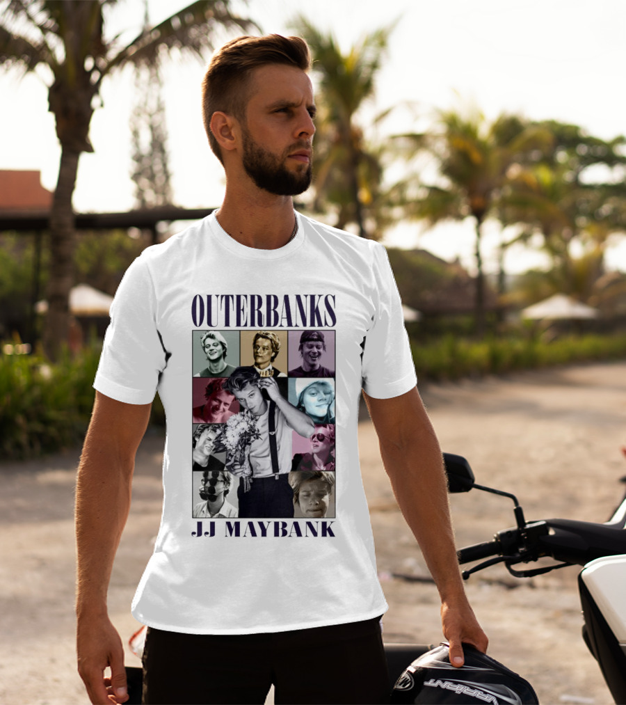 Outerbanks JJ Maybank Collage Style Portraits T-Shirt